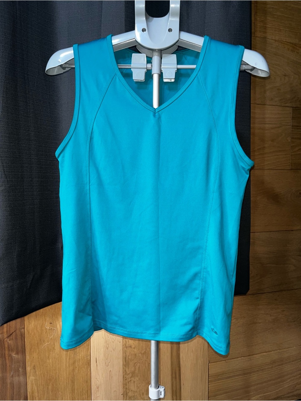 Champion Women's Teal V-Neck Performance Tank